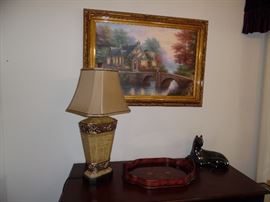 Assorted decor items