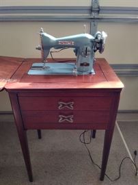 Vintage White sewing machine