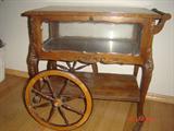 ANTIQUE TEA CART 1800'S
