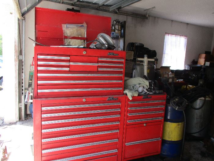 Filled with misc. hand tools