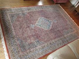 large hand woven Turkish rug