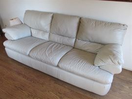 Italian leather sofa