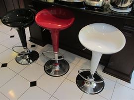Fun modern stools