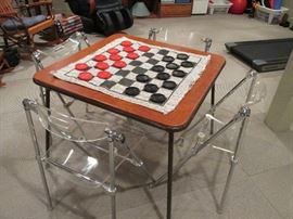 Cool lucite chairs