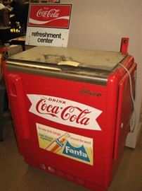 Vintage Coca-Cola vending machine