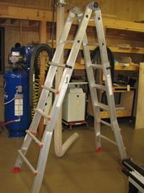 Adjustable ladder
