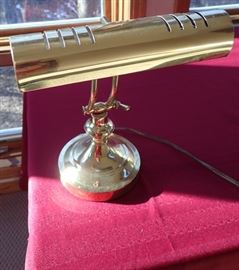 BRASS PIANO LAMP