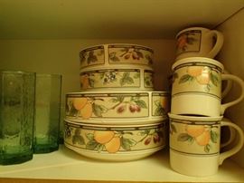 MIKASA SET OF DISHES