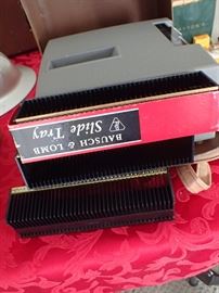 BAUSCH & LOMB - BALOMATIC 655 &  SLIDE TRAY'S