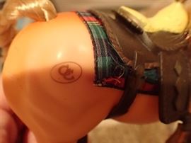 TOY HORSE MARKED CC