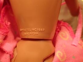 BARBIE DOLLS & ASSORTED  1987