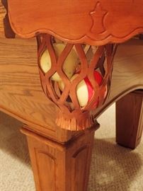 OLHAUSEN - THE BEST IN BILLIARD - TABLES  -- ACCU FAST CUSHION - LEATHER BALL CATCH - 