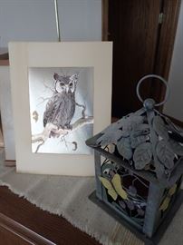 FOIL OWL AND LANTERN