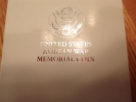 UNITED STATES KOREAN WAR MEMORIAL COIN