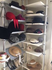 Hats, Laura Ashley muff & hat