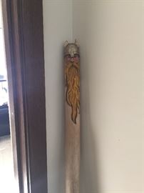 Vikings walking stick
