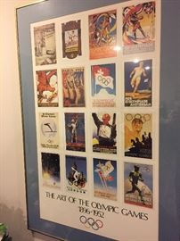 Olympic art print