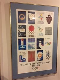 Olympic art print