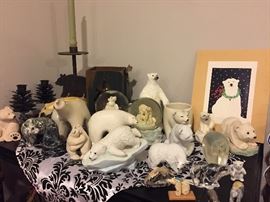 Polar Bear collectible figurines Lladro cub