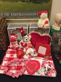 Valentine’s decorations