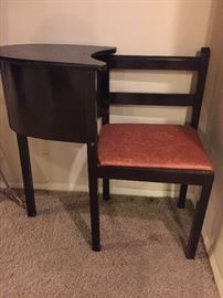 Vintage telephone chair