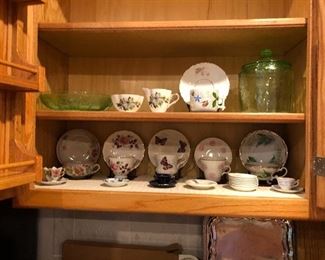 Specialty teacups and saucers 