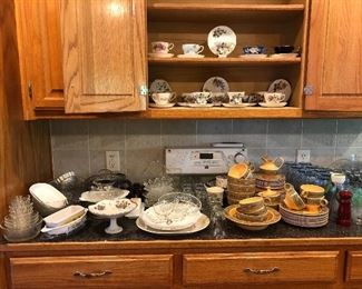 Complete dish sets along with one of a kind special finds!