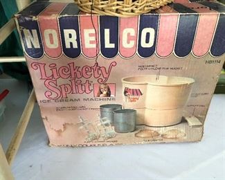 Vintage ice cream maker