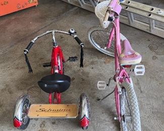 Children’s bikes