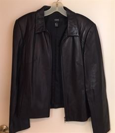 Alfani Ladies Leather Jacket