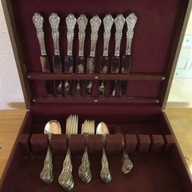 Rogers Intl  "Springtime" Sterling Flatware
