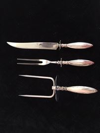 Sterling Handle 3-pc Carving Set