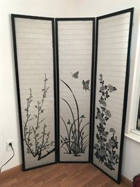 Oriental/Asian Folding Screen