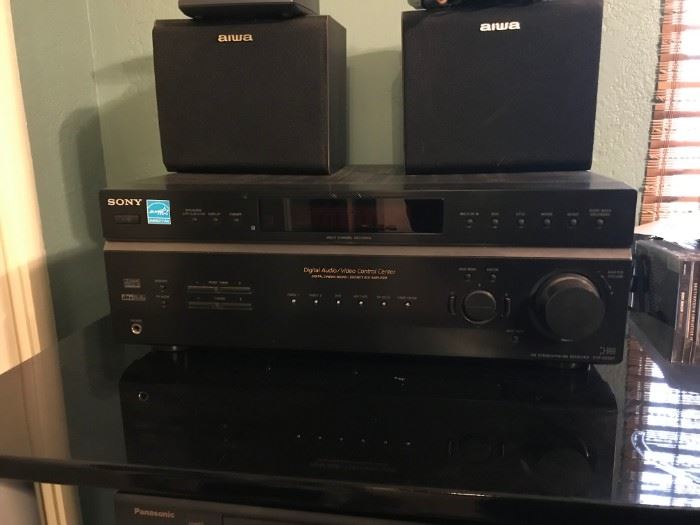Awa speakers and Sony digital audio control receiver