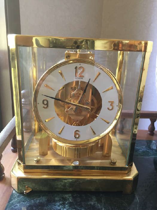 Rare Atmos clock. Runs beautifully. $350