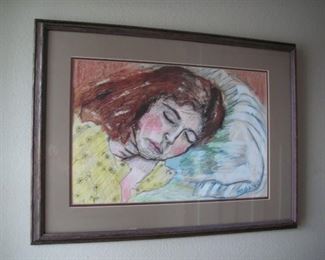 Original pen/ink & watercolor