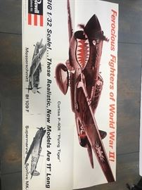 1967 Revell Flying Tiger Advertisement poster 