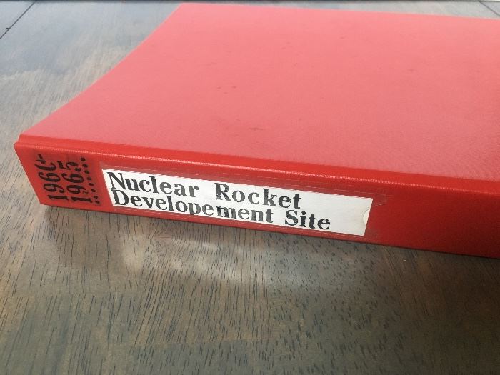 1960's Nuclear Rocket Development Site team photos and certificates 