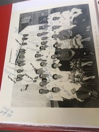 1960's Nuclear Rocket Development Site team photos and certificates 
