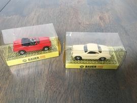 Vintage Bauer slot cars 