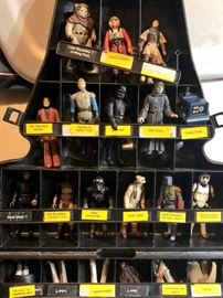 Original 1970's & 80's Star Wars action figures 