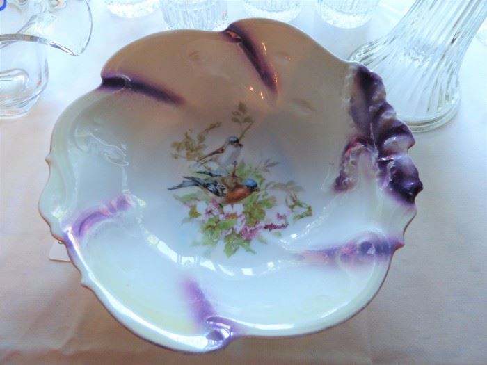 Antique German Porcelain Bowl