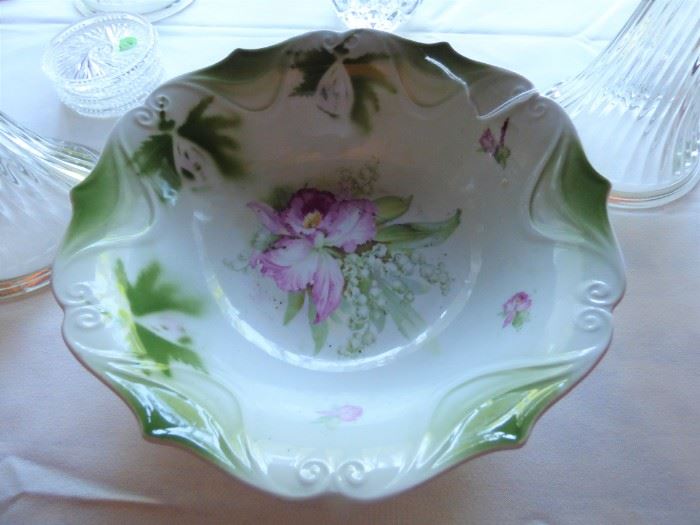 Antique German Porcelain Bowl