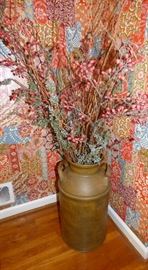 Antique milk can