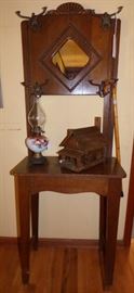 Small scale Hall tree