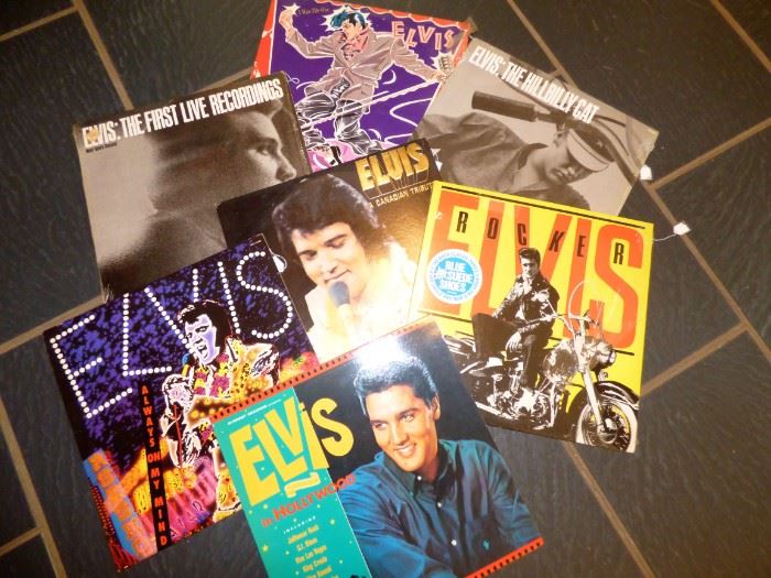 MORE Elvis LP albums