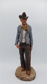 "Vigilante" cowboy figurine