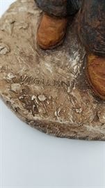 "Vigilante" cowboy figurine