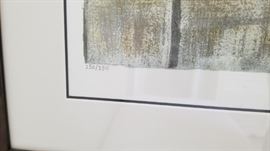 Signed, numbered Yuri Tremler print