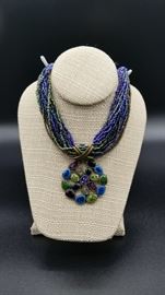 costume beaded necklace - there are  many costume jewelry necklaces in this sale!